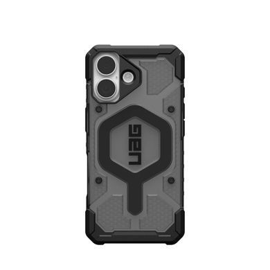Чохол UAG для iPhone 17, Pathfinder Clear MagSafe, Ash/Black (114553113140) [111066]