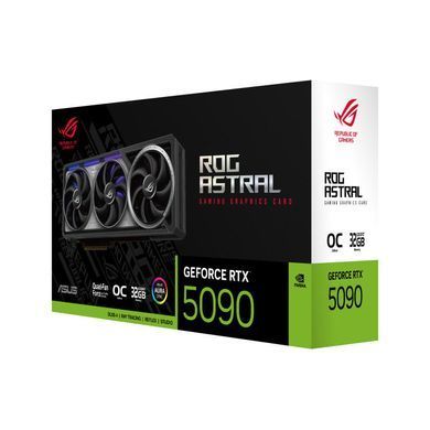Відеокарта ASUS GeForce RTX 5090 32GB GDDR7 OC ROG-ASTRAL-RTX5090-O32G-GAMING (90YV0LW0-M0NA00) [102559]