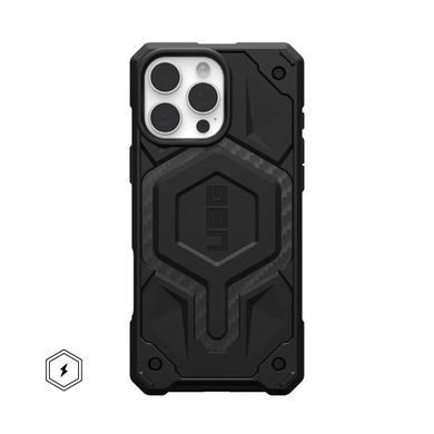 Чохол UAG для iPhone 16 Pro Max, Monarch Pro Magsafe, Carbon Fiber (114457114242) [111610]