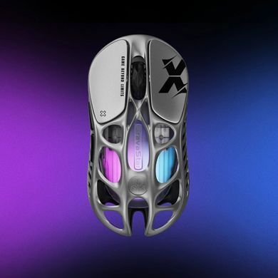 Миша GravaStar Mercury X, BT/WL/USB-A, RGB, сірий (GSX_GRY) [104189]