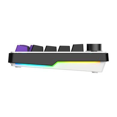 Клавіатура бездротова Hator Hellyberry HK75 Wireless White/Violet (HK75_wireless) [617108]