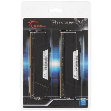 Модуль пам`ятi DDR4 2x16GB/3600 G.Skill Ripjaws V Black (F4-3600C16D-32GVKC) [606149]