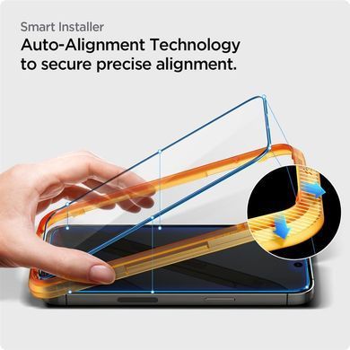 Захисне скло Spigen Glas.tR AlignMaster FC для Apple iPhone 14 Pro Max, Black, 2шт (AGL05204) [614562]