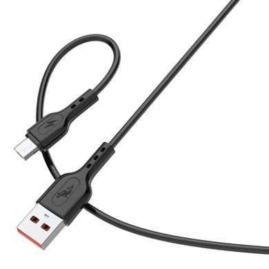 Кабель SkyDolphin S66V USB - micro USB (M/M), 1 м, Black (SDUSB-000652) [604249]