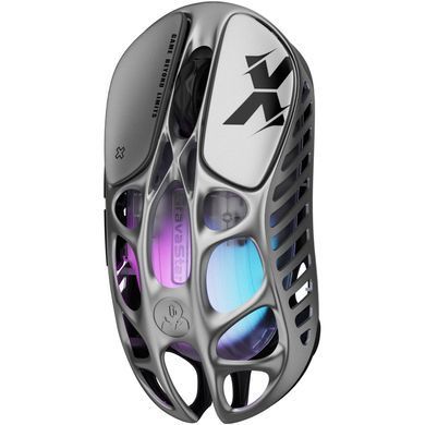 Миша GravaStar Mercury X, BT/WL/USB-A, RGB, сірий (GSX_GRY) [104189]