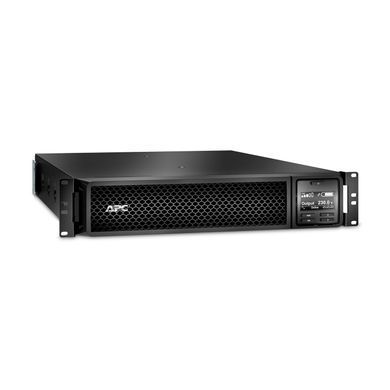 Джерело безперебійного живлення APC Smart-UPS Online 2200VA/1980W, RM 2U, LCD, USB, RS232, 8xC13, 2xC19 (SRT2200RMXLI) [102851]