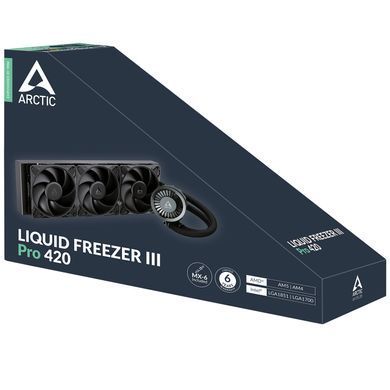 Система водяного охолодження Arctic Liquid Freezer III Pro 420 Black (ACFRE00181A) [614713]