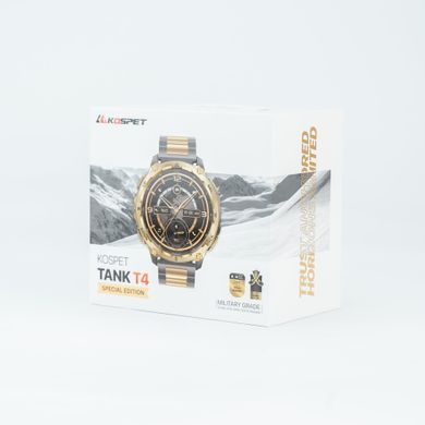 Розумний годинник TANK T4 SE GOLD KOSPET (TANK T4SE GOLD) [504274]