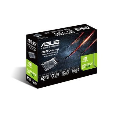 Відеокарта ASUS GeForce GT 730 2GB GDDR5 Silent loe GT730-SL-2GD5-BRK (90YV06N2-M0NA00) [102521]