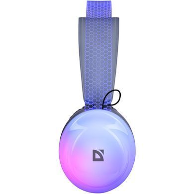 Гарнітура Defender FreeMotion B651 Bluetooth+3,5мм+USB-C, RGB White (63651) [404502]