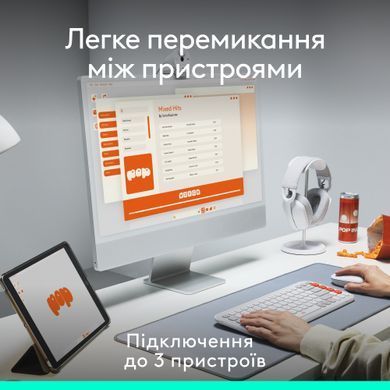 Миша бездротова Logitech Pop Mouse with Emoji Graphite (910-007412) [606669]