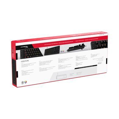 Клавіатура HyperX Eve 1800 USB Black (B7JE0AA) [619015]