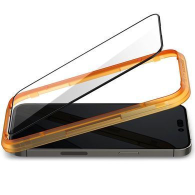 Захисне скло Spigen Glas.tR AlignMaster FC для Apple iPhone 14 Pro Max, Black, 2шт (AGL05204) [614562]