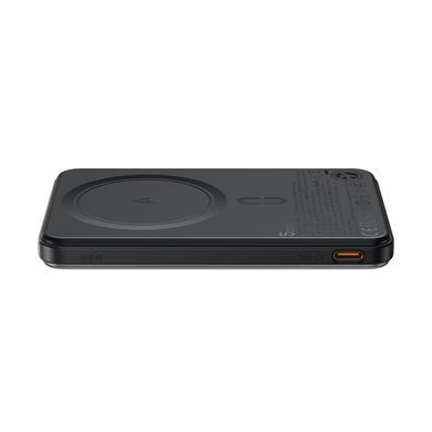 Зовнішній акумулятор ACEFAST M30-5000 PD20W magnetic fast charging power bank with cable Black (6974316286004) [806603]