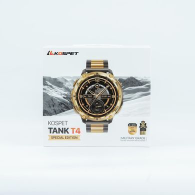 Розумний годинник TANK T4 SE GOLD KOSPET (TANK T4SE GOLD) [504274]
