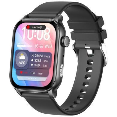 Смарт-годинник Gelius GP-SW015 Amazwatch Light Black (2099901012722) [717821]