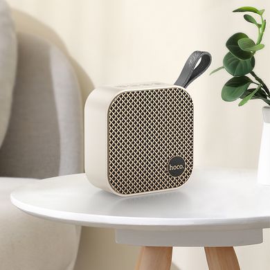 Портативна колонка HOCO HC22 Auspicious sports BT speaker, 5W, Paint White (6931474798893) [806315]