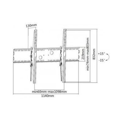 Кріплення для візуальних систем ITECH (PLB-120) [302231]