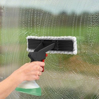 Пилосос Bosch GlassVAC віконний, акумуляторний, 3.6В, 2Аг, контейнер 0.1 Л, 0.7 кг, +насадки і пульв. (0.600.8B7.000) [105524]