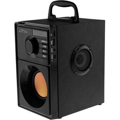 Акустична система 1.0 Media-Tech 15W, Bluetooth/FM/AUX/SD/USB/пульт/BOOMBOX, помар. мембрана, чор (MT3145_V2) [405180]