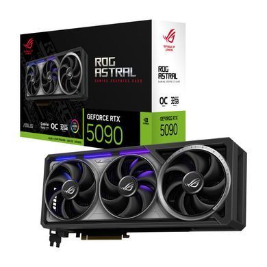 Відеокарта ASUS GeForce RTX 5090 32GB GDDR7 OC ROG-ASTRAL-RTX5090-O32G-GAMING (90YV0LW0-M0NA00) [102559]