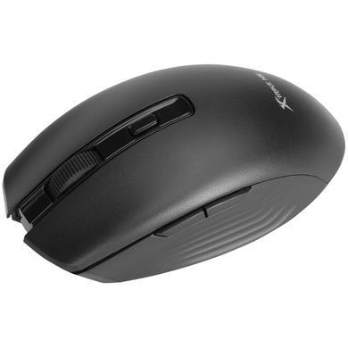 Мишка XTRIKE ME GW-224, бездротова Bluetooth+2.4G 1600dpi., 6кн., Silent, чорна (GW-224BK) [401278]
