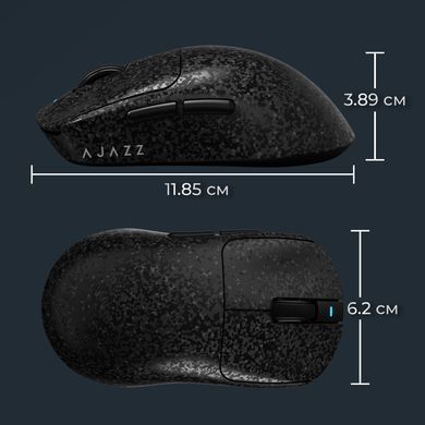 Миша бездротова Ajazz AJ199 Max Black (AJ199-MAX-B) [619254]