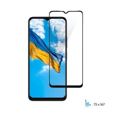 Захисне скло 2E для TECNO Spark 10 (KI5q), 2.5D FCFG, (1 Pack), чорна рамка (2E-TC-SP10-SMFCFG-BB) [108688]