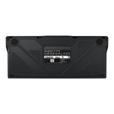 Клавіатура механічна ASUS ROG Azoth Extreme 81key, NX Snow, USB-A/WL/BT, EN, RGB, чорний (90MP03MA-BKUA01) [103618]