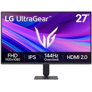 Монітор LG 27" IPS 120Hz HDMI, DP, Audio, IPS 120Hz, 1ms, sRGB 99%, G-SYNC, FreeSync, HDR10 (27G411A-B) [113811]