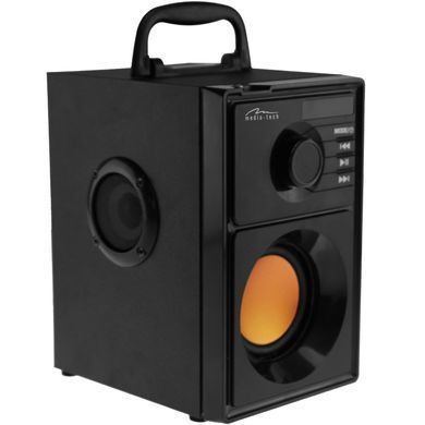 Акустична система 1.0 Media-Tech 15W, Bluetooth/FM/AUX/SD/USB/пульт/BOOMBOX, помар. мембрана, чор (MT3145_V2) [405180]