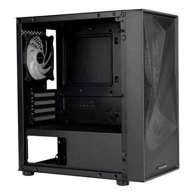 Корпус Prologix Tempered Glass&Mesh Black (E102) [614339]