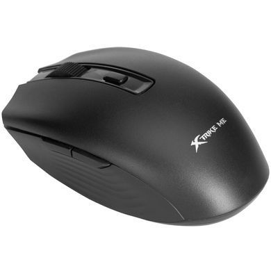 Мишка XTRIKE ME GW-224, бездротова Bluetooth+2.4G 1600dpi., 6кн., Silent, чорна (GW-224BK) [401278]