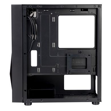Корпус Prologix Tempered Glass&Mesh Black (E102) [614339]
