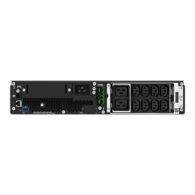 Джерело безперебійного живлення APC Smart-UPS Online 2200VA/1980W, RM 2U, LCD, USB, RS232, 8xC13, 2xC19 (SRT2200RMXLI) [102851]