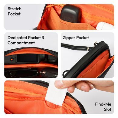 Сумка Ulanzi YY08 TechLite Sling(BLACK) (B175) [805618]