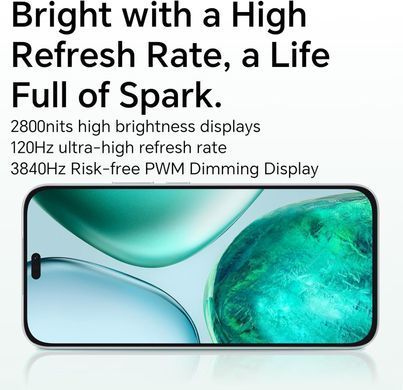 Смартфон (Honor X8c 8/512GB Moonlight White_EU) [610975]