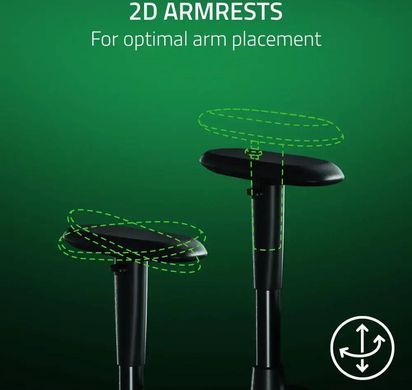 Крісло Razer Iskur V2 X, тканина, 2D-Armrests, сірий світлий (RZ38-05310200-R3G1) [114785]