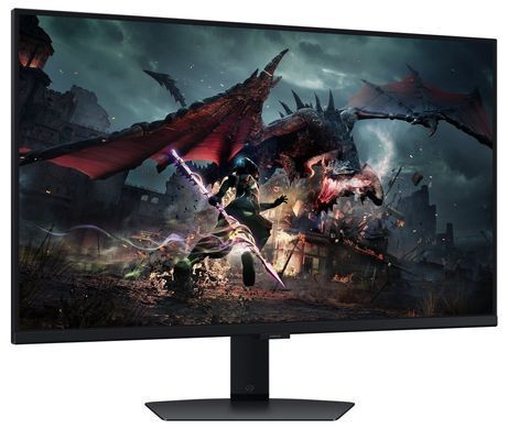 Монiтор Samsung 32" Odyssey G5 LS32DG500 IPS Black 180Hz (LS32DG500EIXUA) [616200]