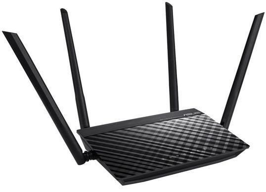 Маршрутизатор ASUS RT-AC1200 v2 AC1200, 4xFE LAN, 1xFE WAN (90IG0550-BM3400) [104550]