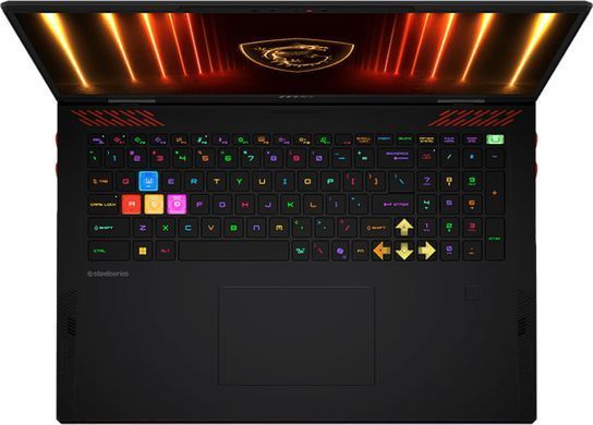 Ноутбук MSI Raider 18 HX AI A2XWIG-251UA 18" UHD+, Intel U9-285HX, 64GB, F2TB, NVD5080-16, W11, чорний (9S7-182462-251) [112598]