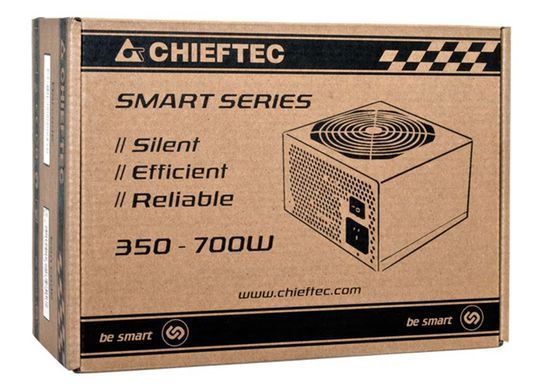 БЖ 700W Chieftec SMART, 120 mm, >85%, Retail Box (GPS-700A8) [402809]