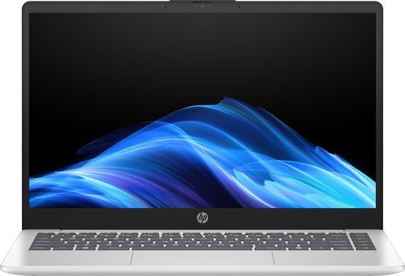 Ноутбук HP 14-hc0004ua 14" FHD IPS AG, Intel U5-225U, 16GB, F512GB, UMA, DOS, сріблястий (C3UL9EA) [111422]