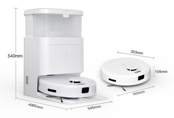 Робот-пилосос DEEBOT N30 PRO OMNI ECOVACS (YDLX11-1 WHITE) [500584]