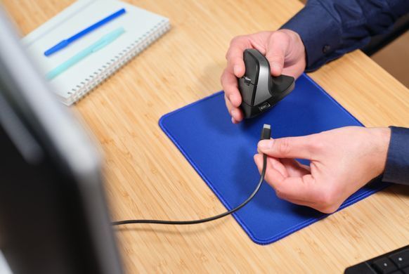 Миша Trust Bayo + Ergonomic, BT/WL/USB-A, чорний (25146_TRUST) [104123]