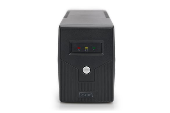 Лінійно-інтерактивне ДБЖ Digitus Line-Interactive 600VA/360W LED 2xSchuko RJ11 USB (DN-170063) [102968]