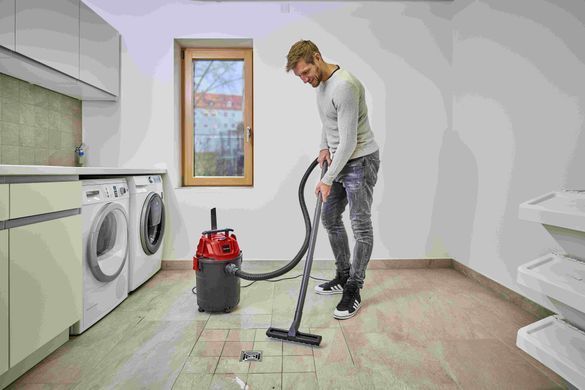 Пилосос професійний Einhell TC-VC 1820 1250Вт пластик 20л 180мбар шланг 1.5м кабель 3м 3.6кг (2342480) [105727]