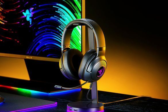 Гарнітура ігрова Razer Kraken V3 X, 7.1, USB-A, RGB, 1.8м, чорний (RZ04-03750300-R3M1) [107278]