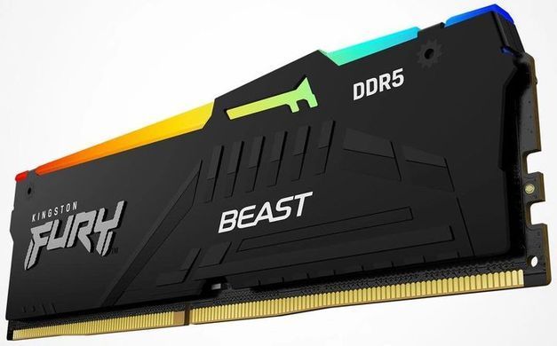 Пам'ять ПК Kingston DDR5 16GB 5600 FURY Beast RGB (KF556C36BBEA-16) [103826]