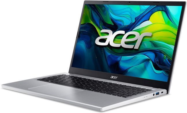Ноутбук Acer Aspire Go AG15-32P 15.6" FHD IPS, Intel C N150, 8GB, F512GB, UMA, Lin, сріблястий (NX.J8XEU.003) [100666]